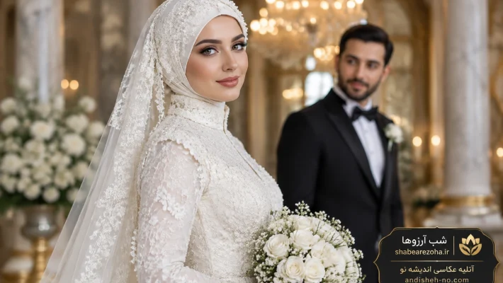عکاسی و فیلمبرداری حرفه ای عروس زیبا ایرانی در بهترین لوکیشن های خاص