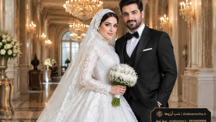 آتلیه عکاسی و فیلمبرداری عروسی و عکس عروس و استودیو حرفه ای کلیپ فرمالیته و پیشکاری نیما در باغ و عمارت و لوکیشن های خاص