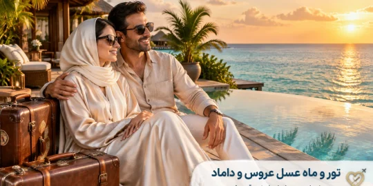 تور و گردشگری مناسب عروس و داماد ها و ماه عسل