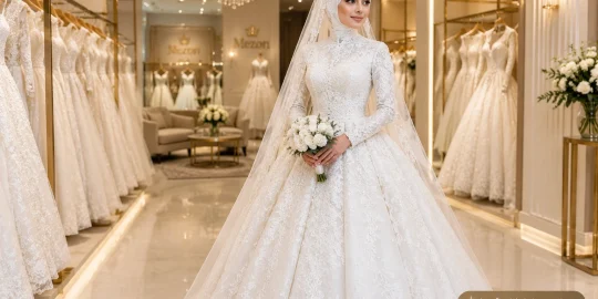 فروشگاه لباس عروس و مزون ها و پوشاک عروسی و نامزدی و عقد و تارج عروس